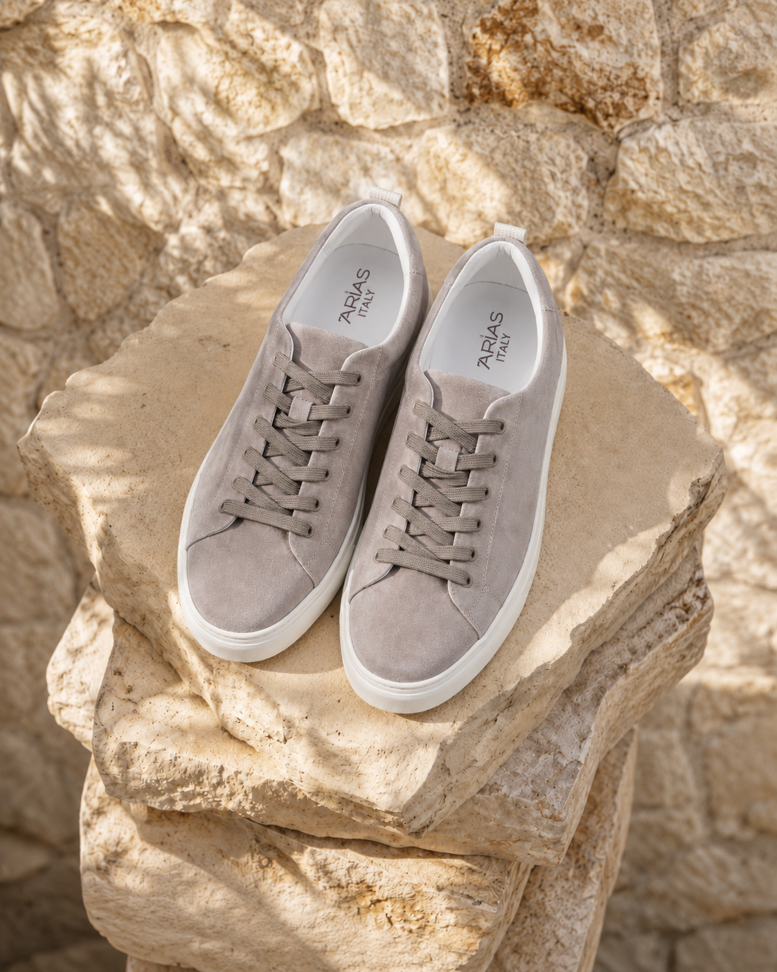 Artisanal Suede Sneakers