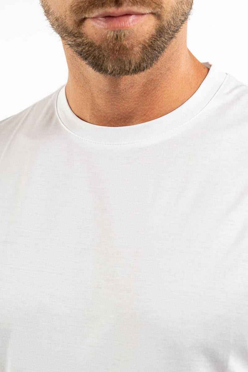 White Scottish Fiber T-shirt